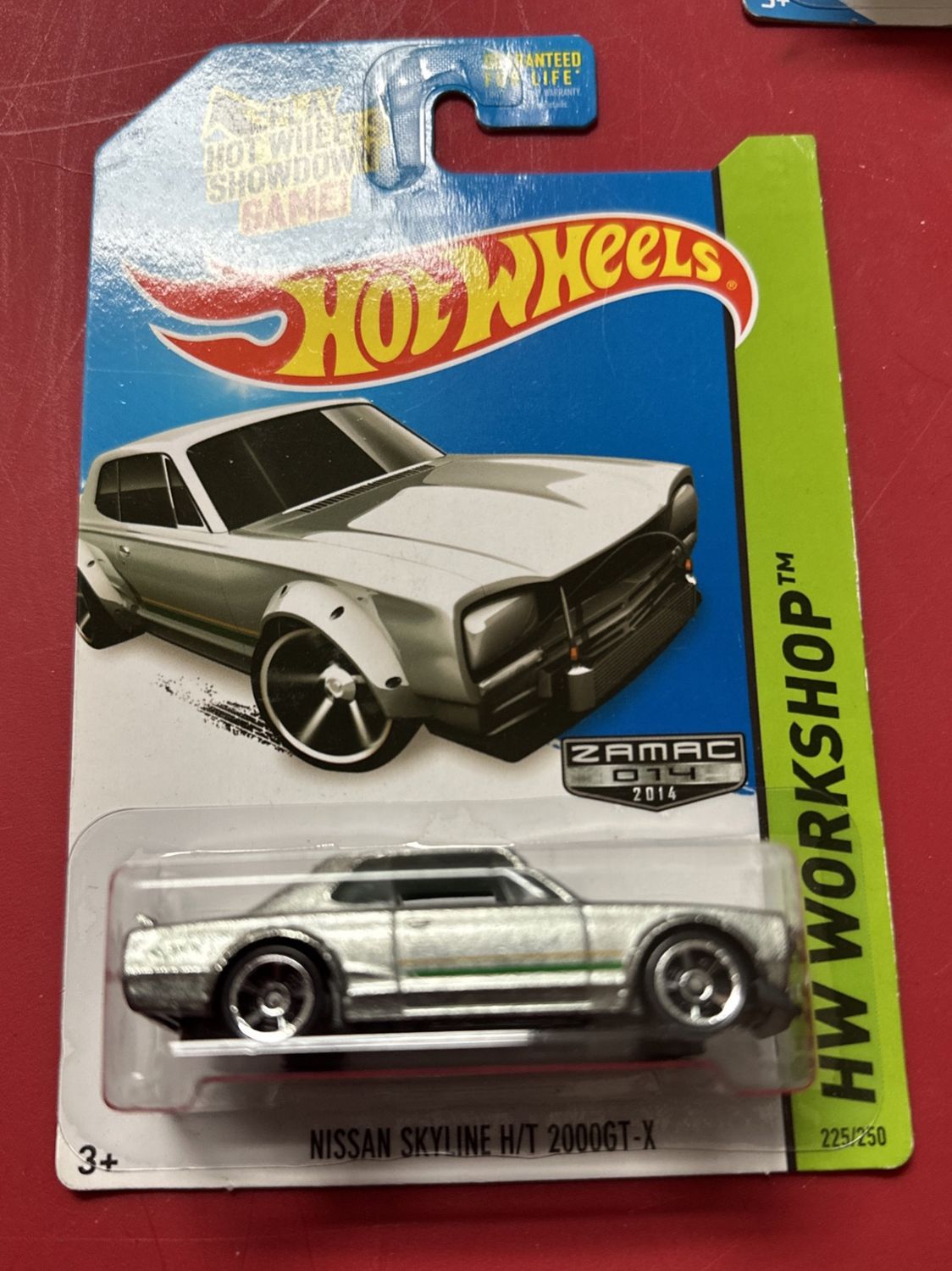 Hot Wheels Nissan Skyline H/T 2000GT-X 225/250 - ZAMAC - 2014