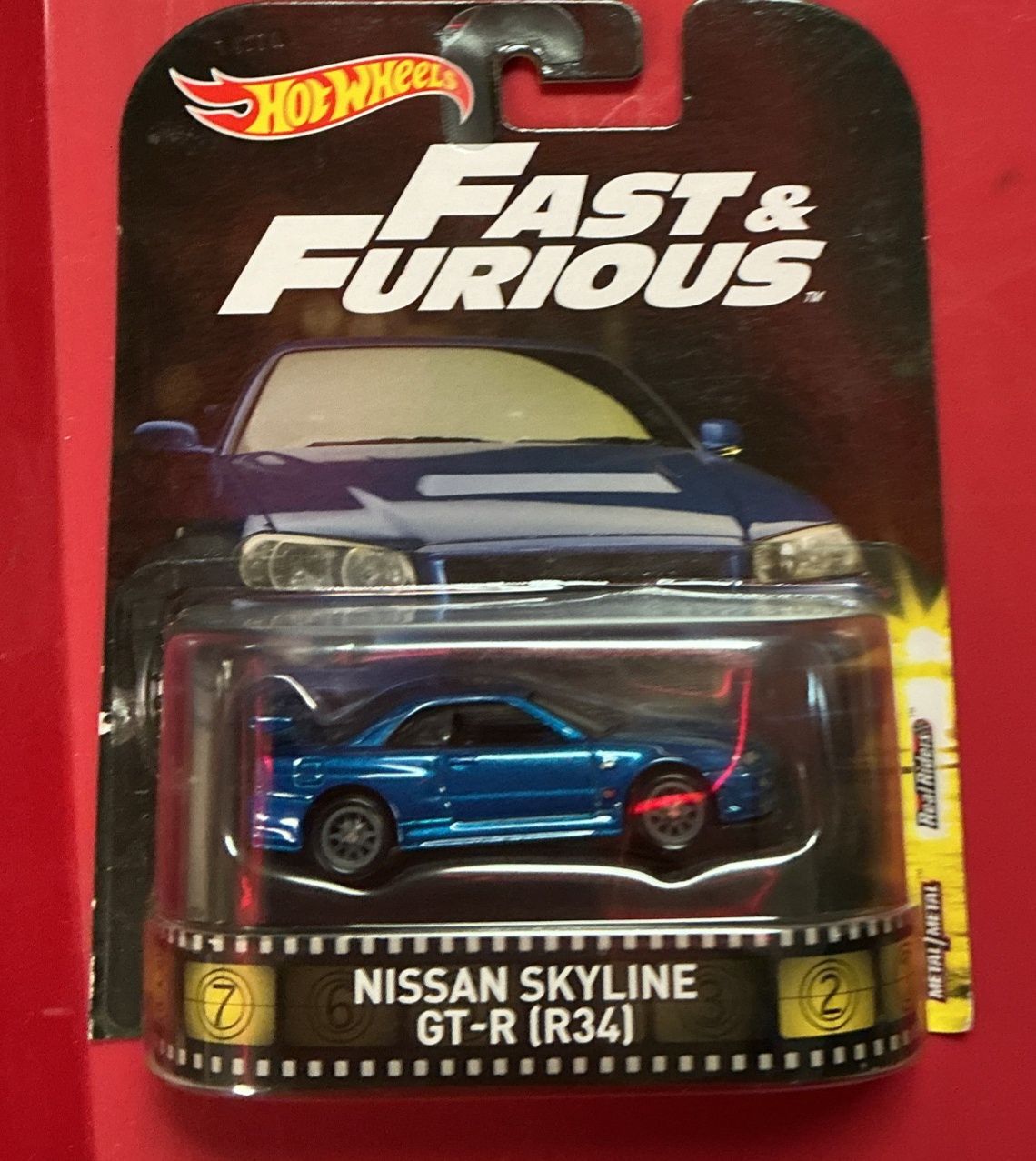 Hot Wheels Premium Entertainment Nissan Skyline GT-R R34 Fast &amp; Furious 