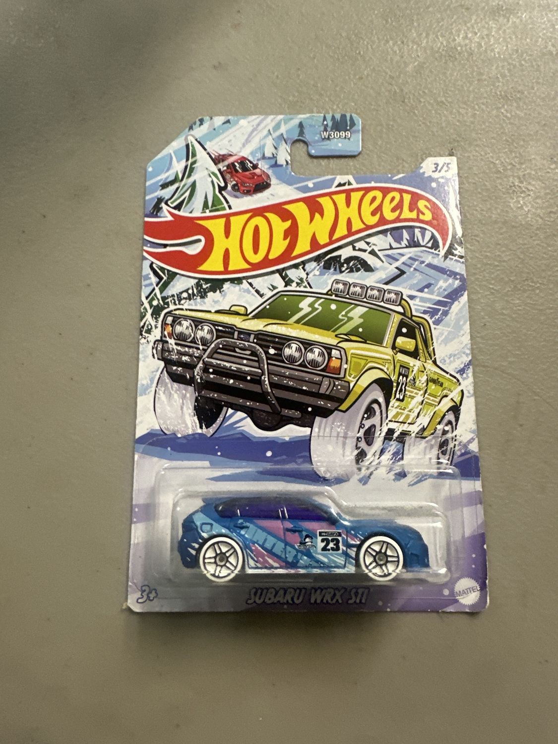 Hot Wheels Subaru WRX STI Winter