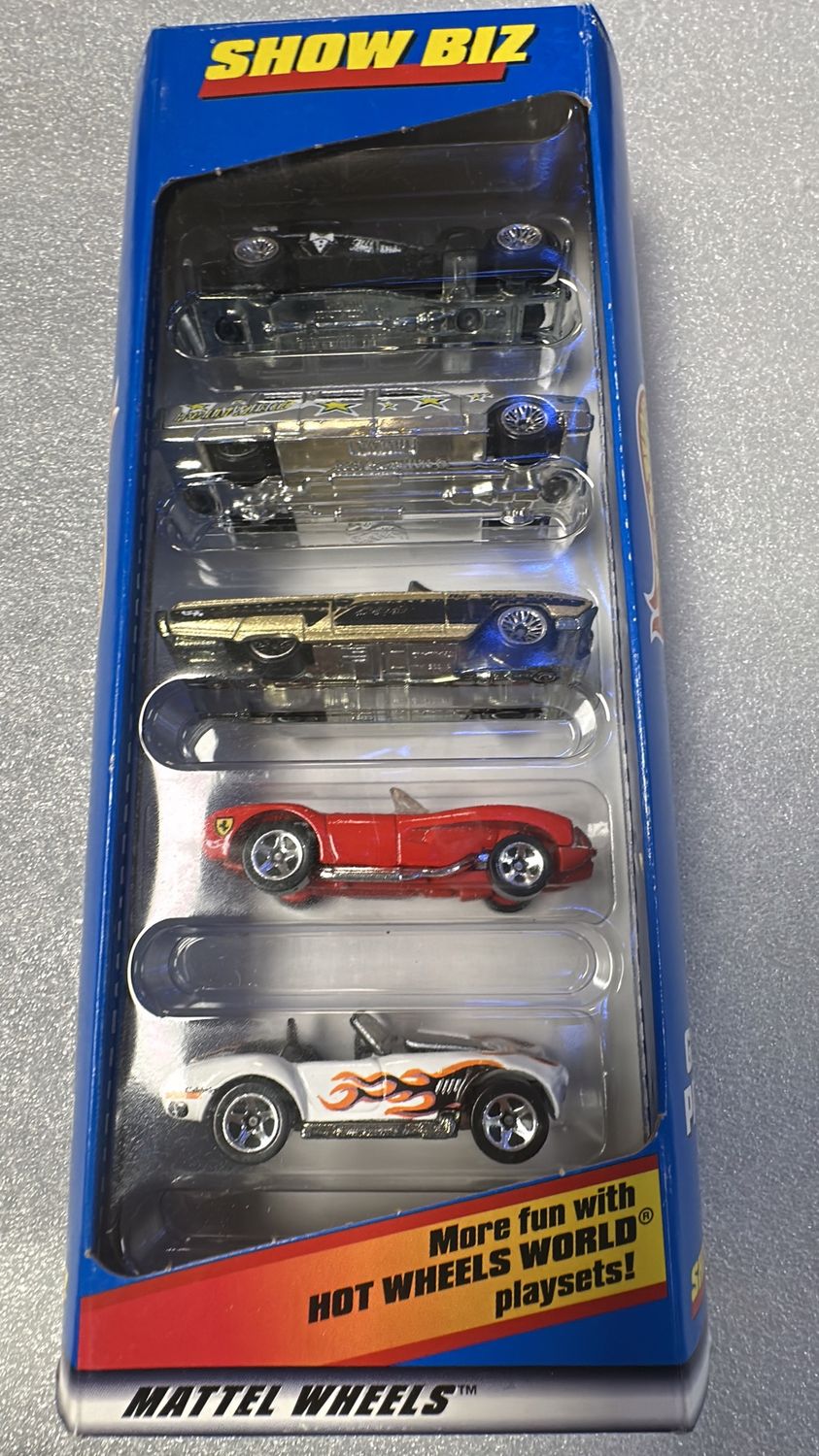 Hot Wheels 1998 Gift Pack Show Biz #21078