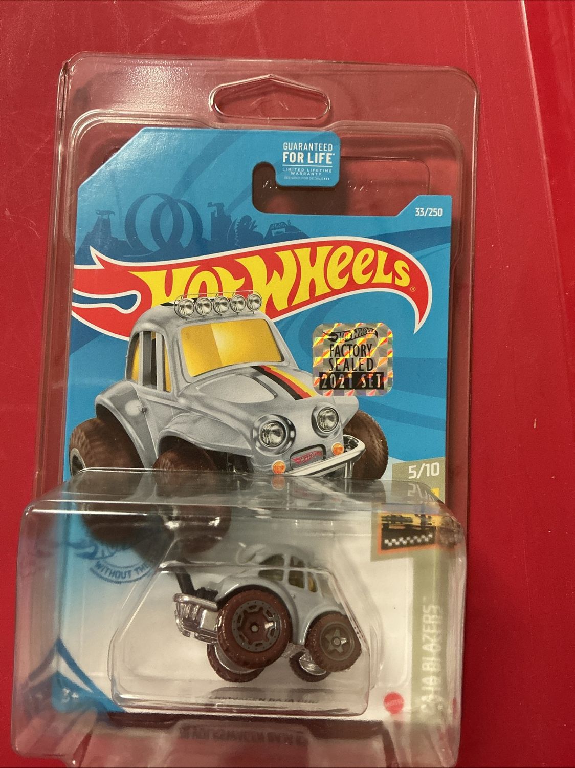 Hot Wheels '70 Volkswagen Baja Bug VW Beetle Gray Baja Blazers Tooned