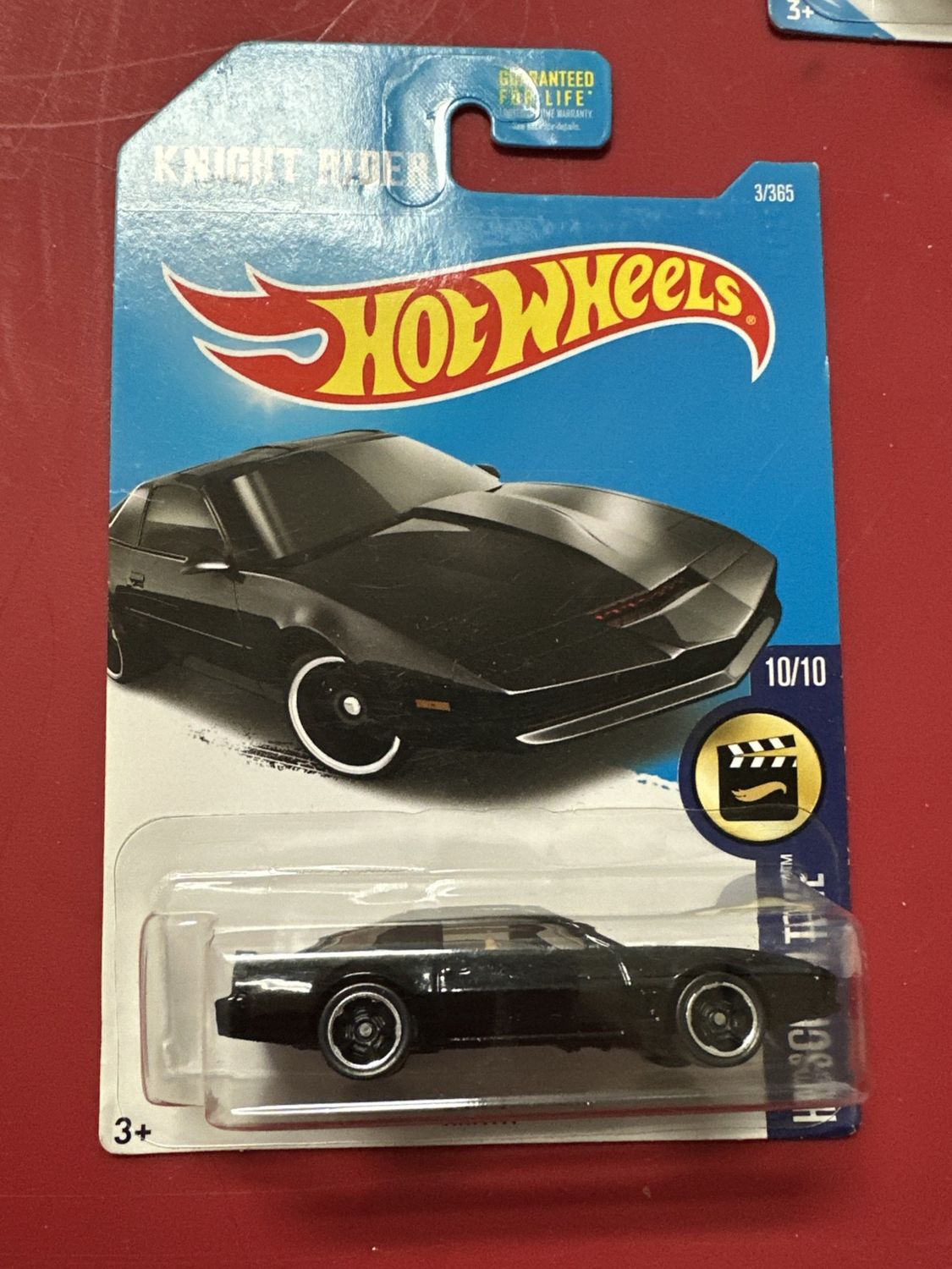 2017 Hot Wheels K.I.T.T Knight Rider HW Screen Time Black Mint