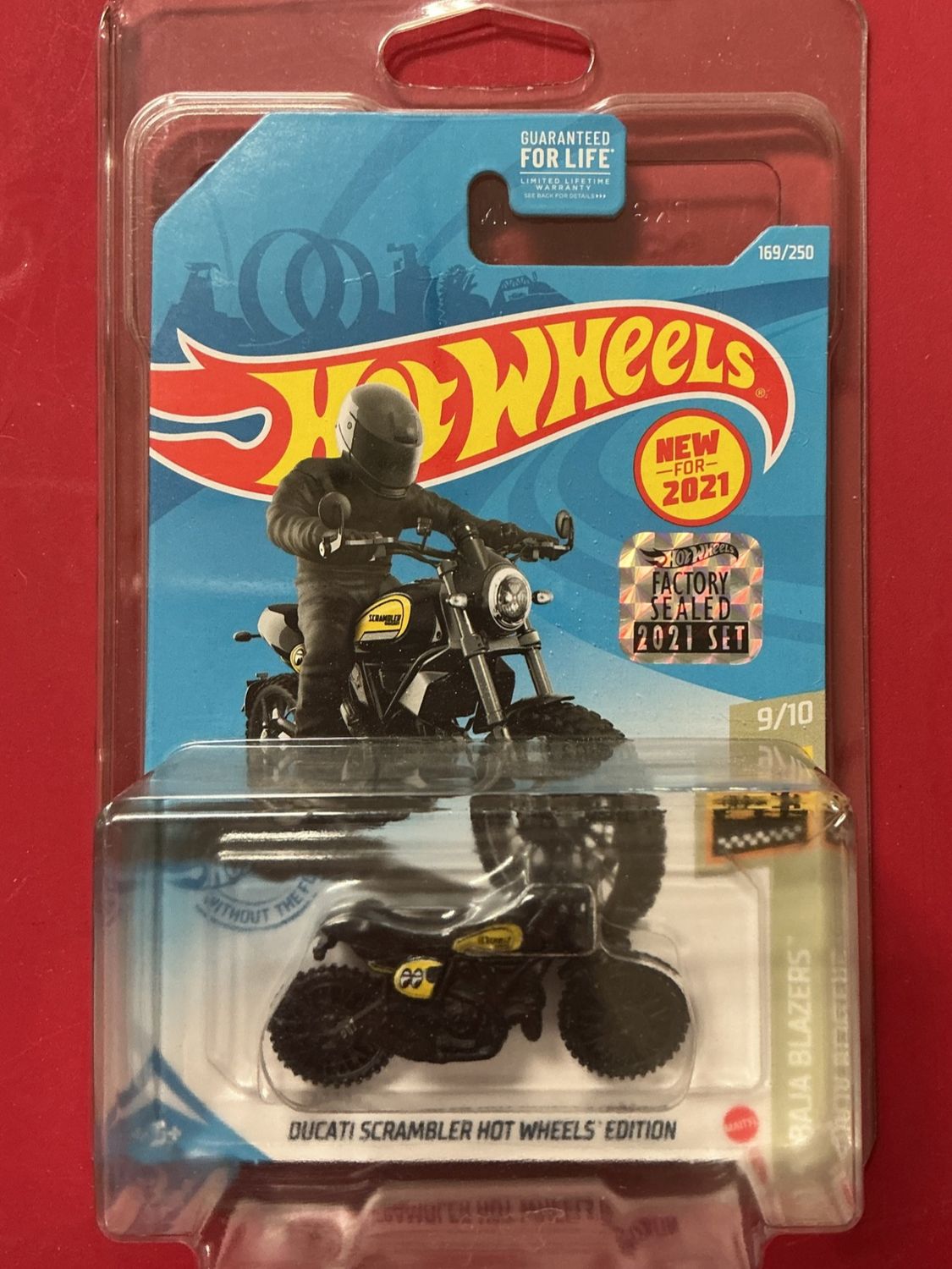 Hot Wheels 2021 Baja Breakers - Ducati Scrambler Hot Wheels Edition (Black) #169