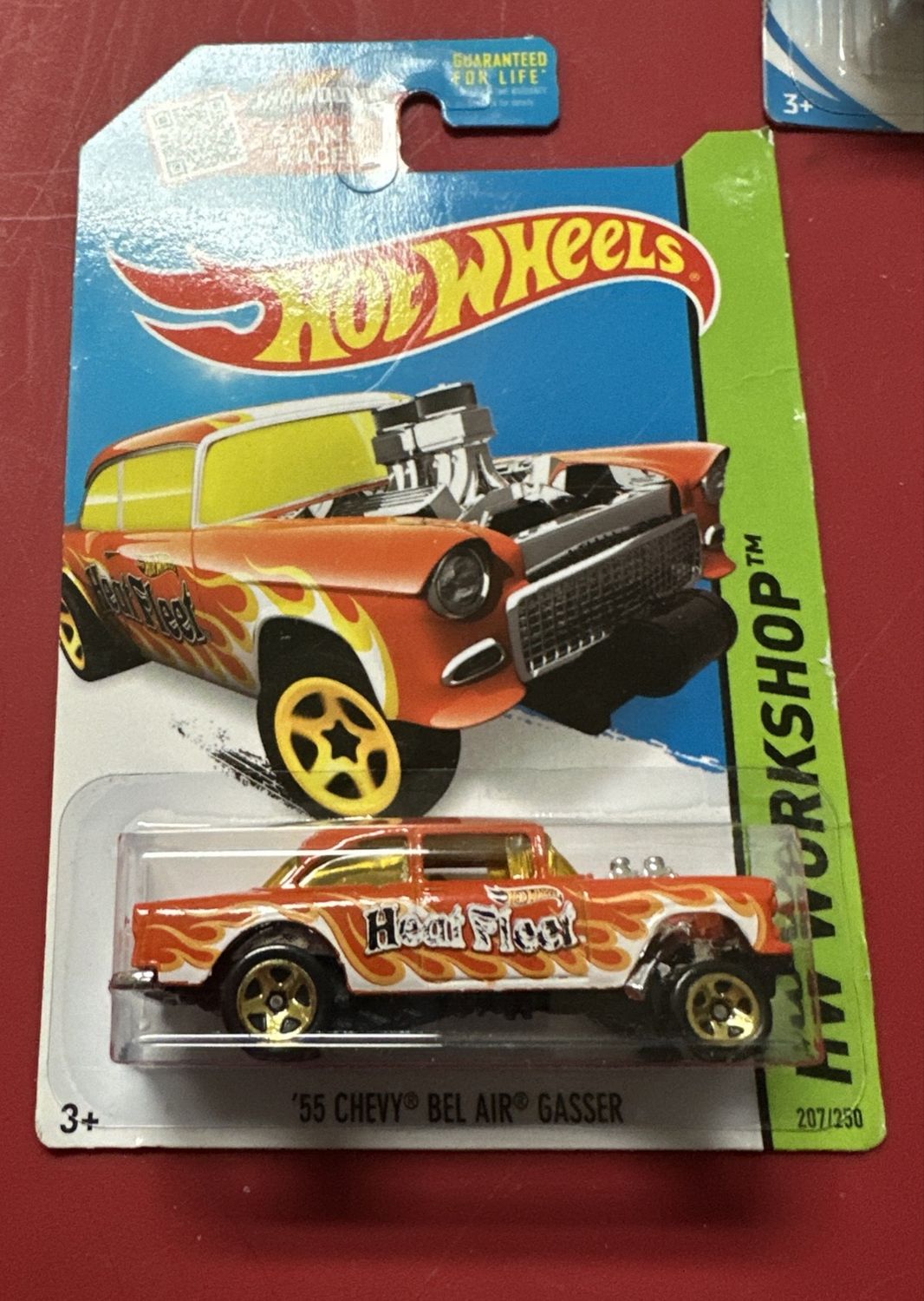 Hot Wheels '55 Chevy Bel Air Gasser HW Workshop Heat Fleet 2015 International