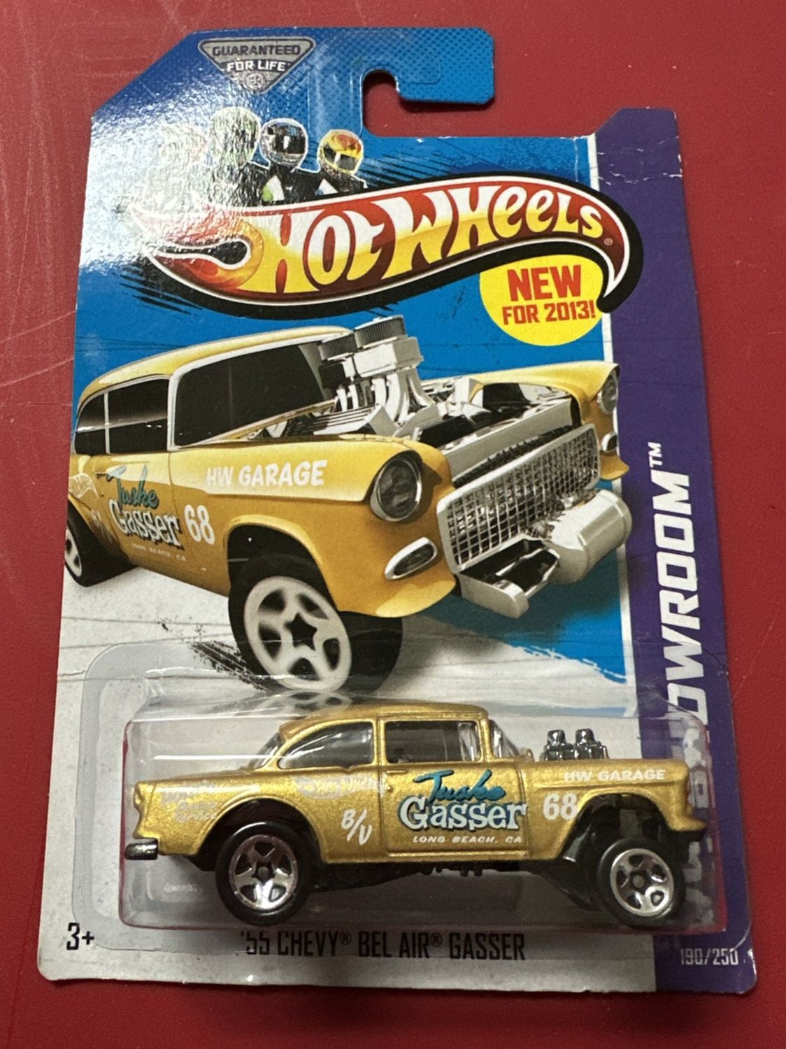 Hot Wheels 55 Chevy Bel Air Gasser 1:64 Scale Die Cast 2012 X1963