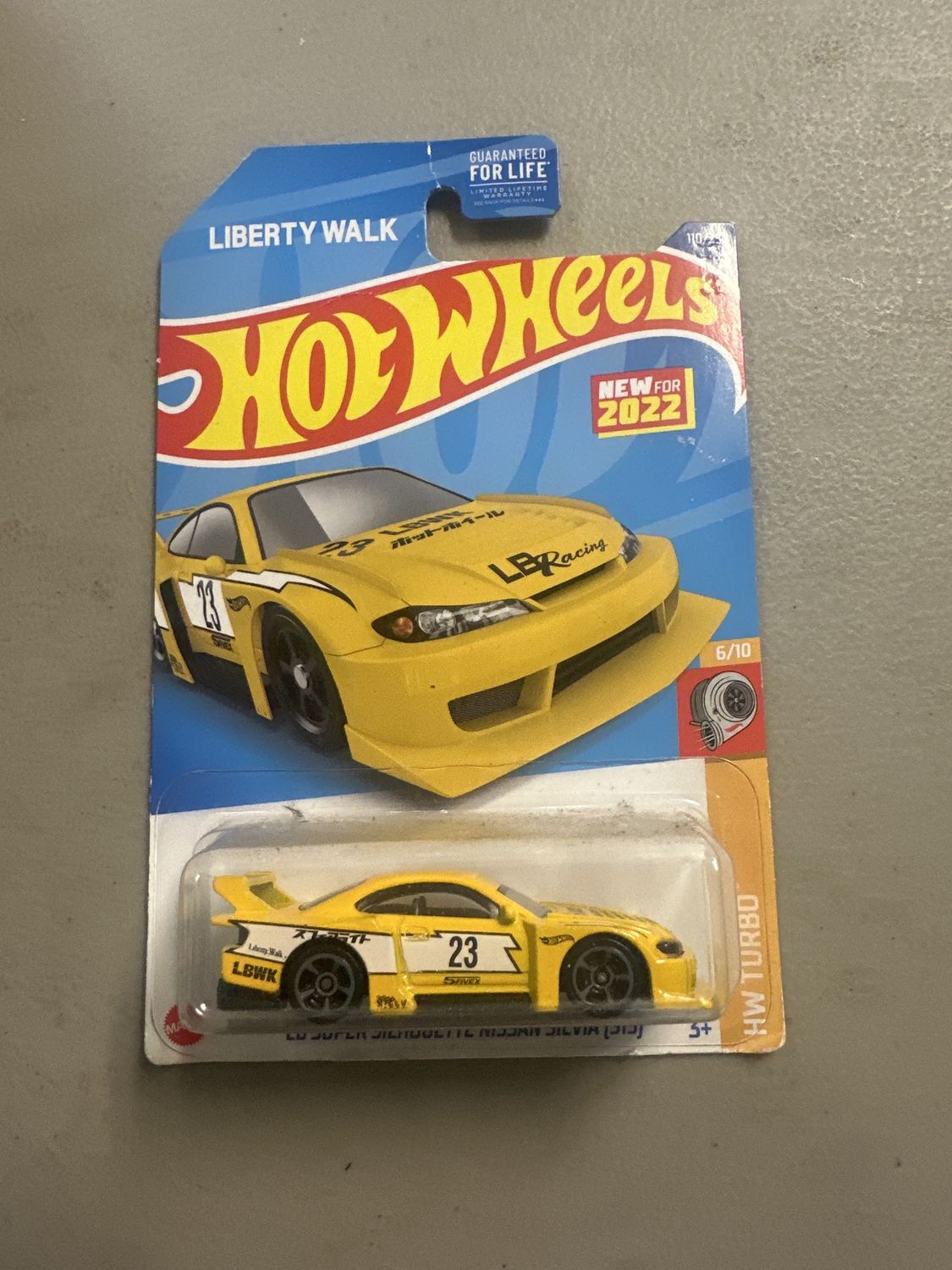 Hot Wheels LB Super Silhouette Nissan Silvia S15 YEL