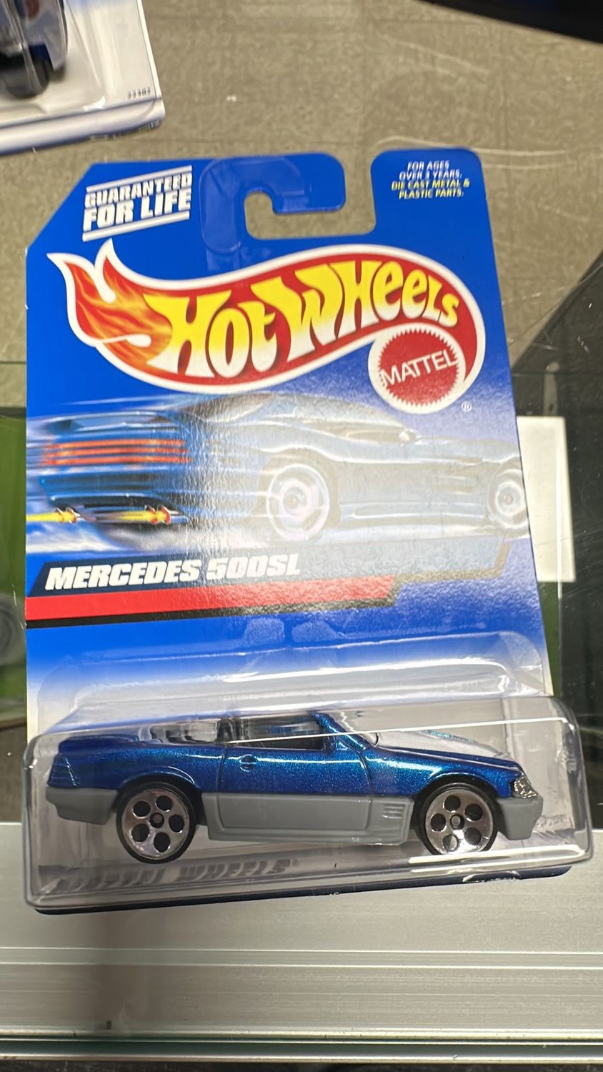 Vintage - Hot Wheels 2000 #134 - Mercedes 500SL -