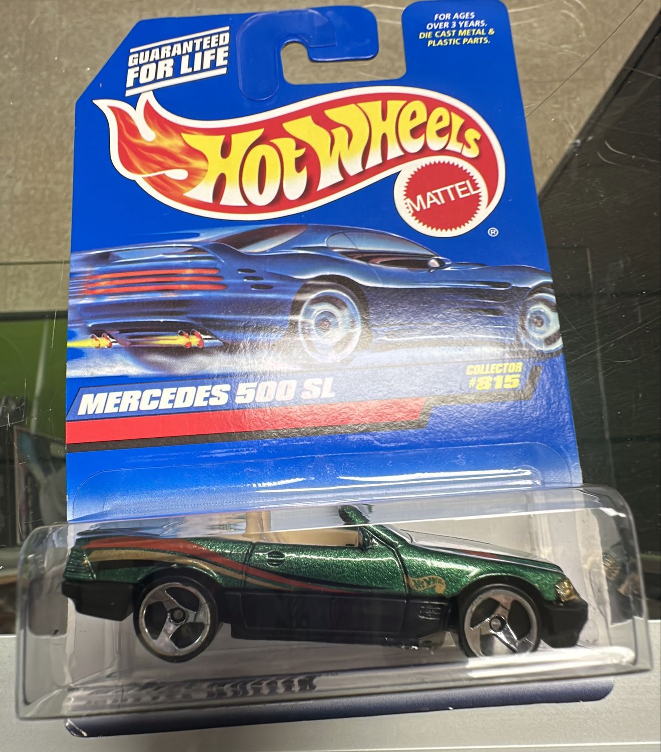 1998 Hot Wheels - First Editions #815 - Mercedes 500 SL - Mattel Wheels - 19984