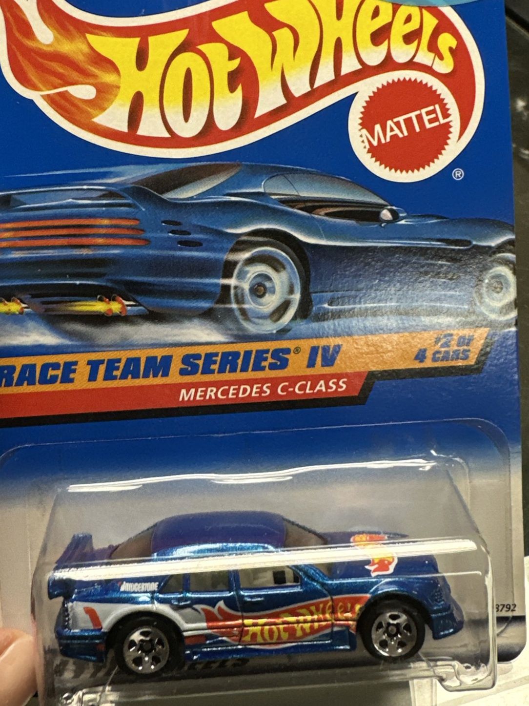 Hot Wheels 1/64 Race Team Series IV Mercedes C-Class