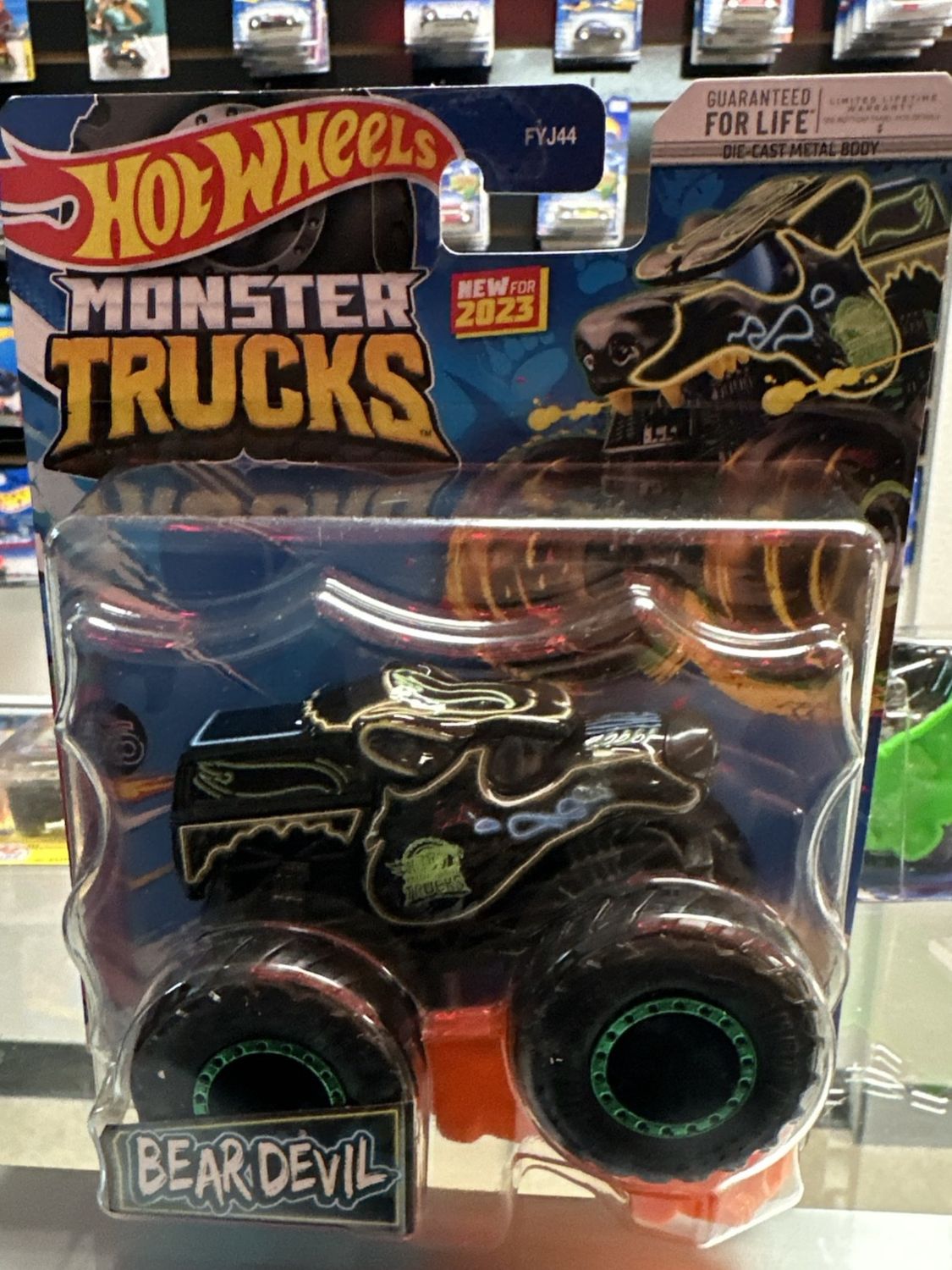 HOT WHEELS DIECAST MONSTER TRUCKS - Bear Devil - New 2023 