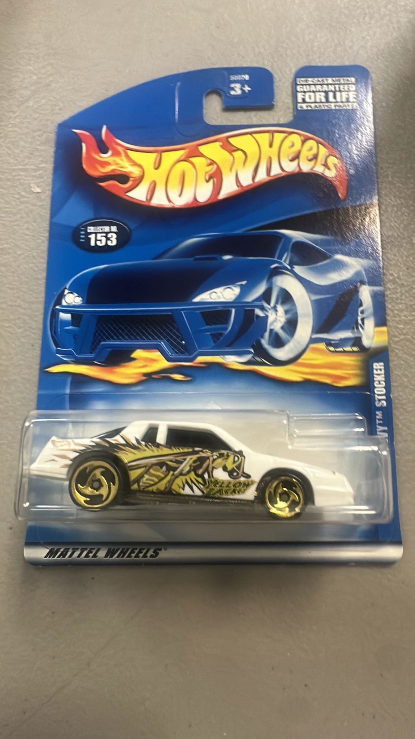 Hot Wheels Chevy Stocker White