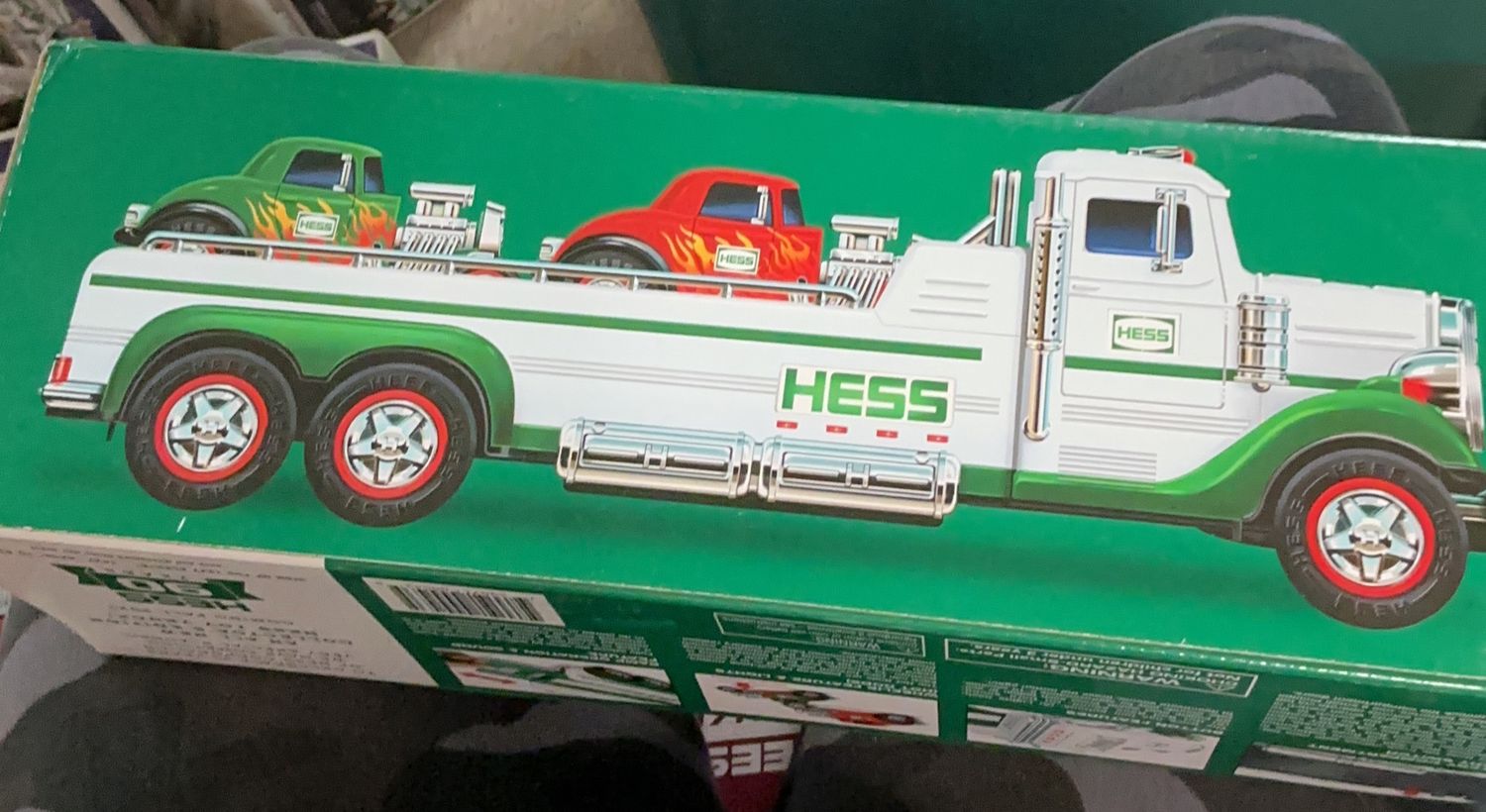 2022 Hess flatbed truck with hot rods