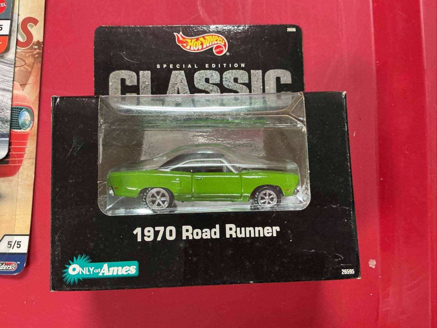 Hot Wheels Classic 1970 Road Runner Green Ames Exclusive