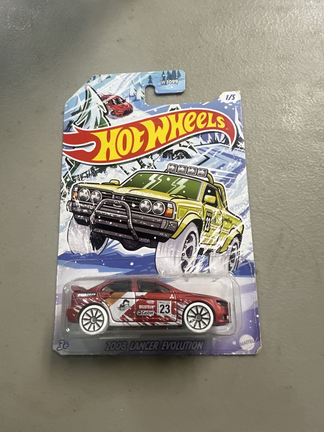 Hot Wheels 2008 Lancer Evolution Winter