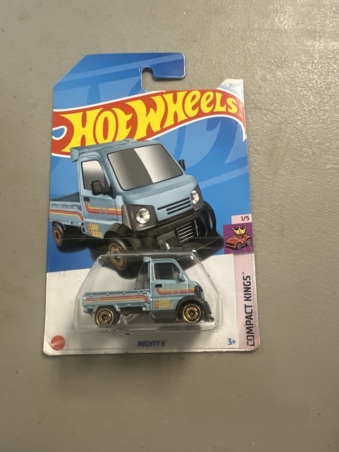 Hot Wheels Mighty K BLU