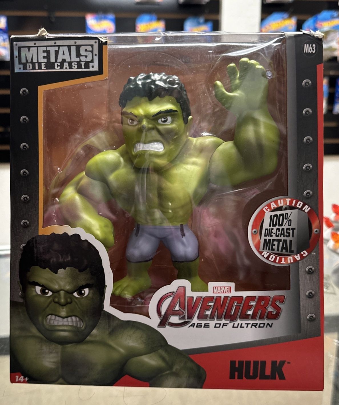 Marvel Avengers Age Of Ultron Metals Die Cast Hulk M63