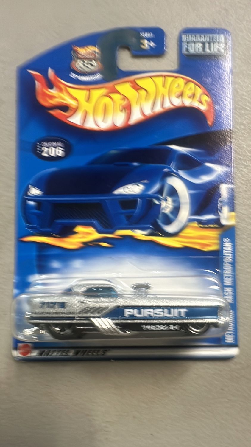 Hot Wheels Collector 206 Metrorail Nash Metropolitan 