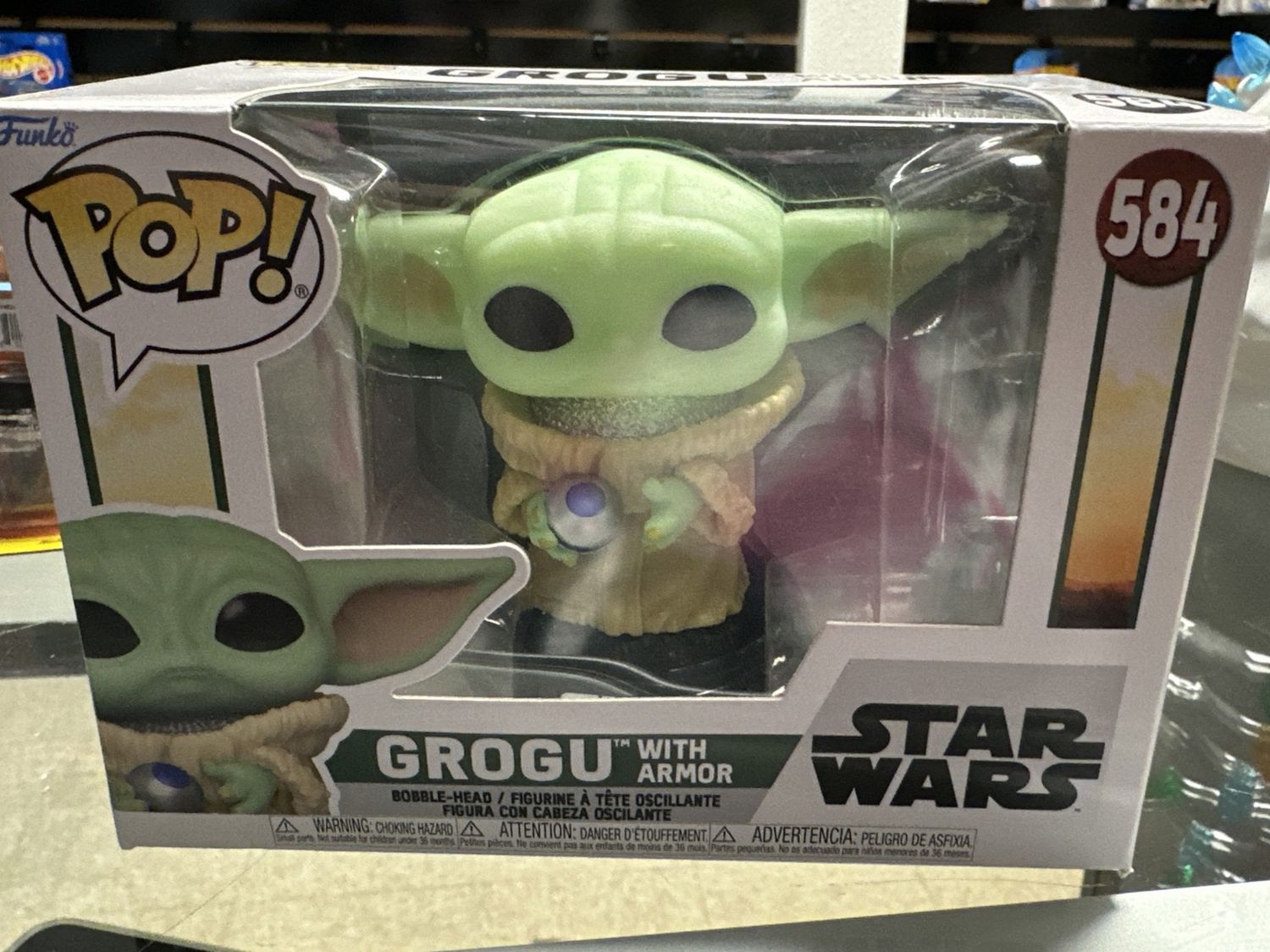 Funko Pop! Vinyl: Star Wars - Grogu With Armor #584