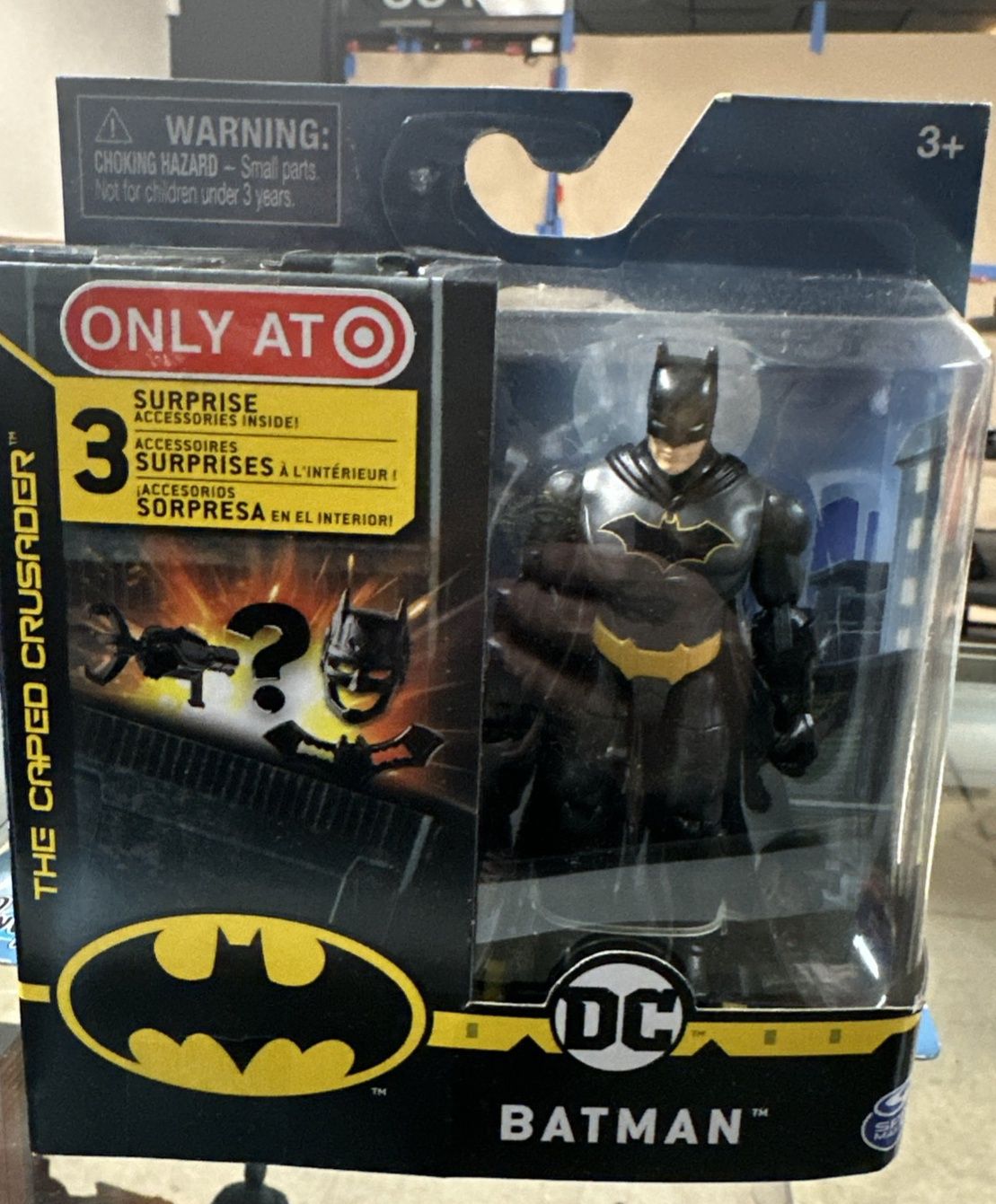 DC The Caped Crusader Batman Figure Exclusive 4 in 3 Surprises 1st Edition N