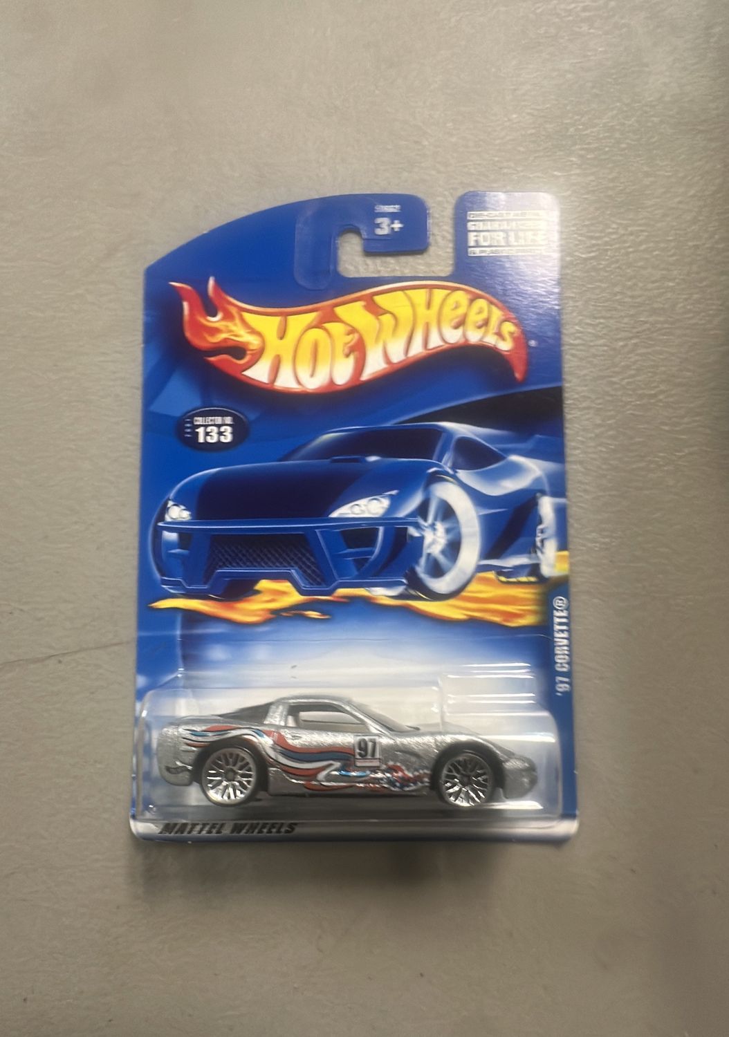 Hot Wheels ‘97 Corvette Silver