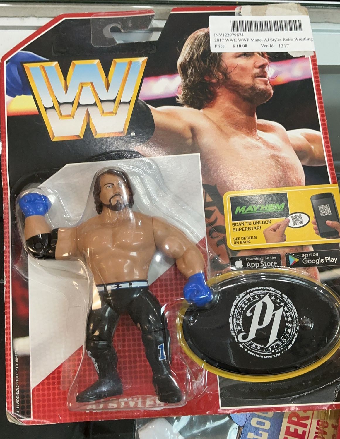 2017 WWE AJ styles