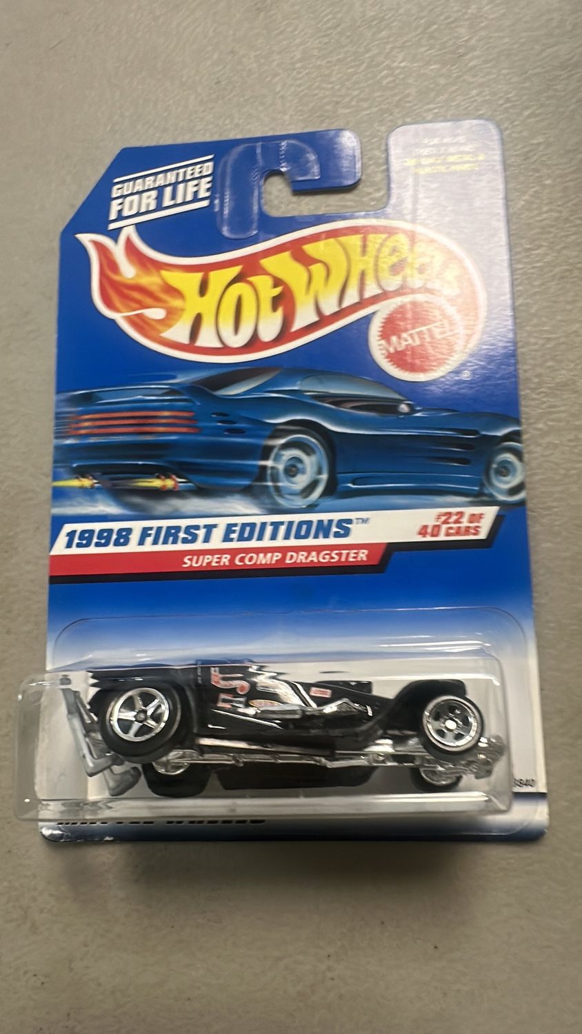 Hw super comp dragster 98 first edition