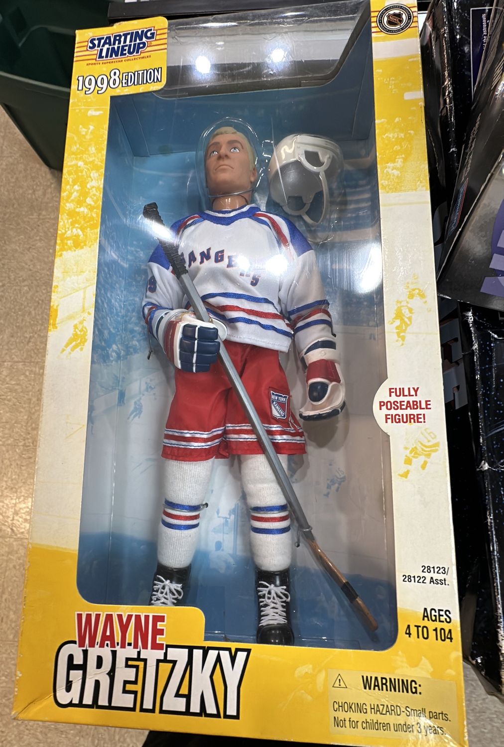 Wayne Gretzky starting lineup 1998