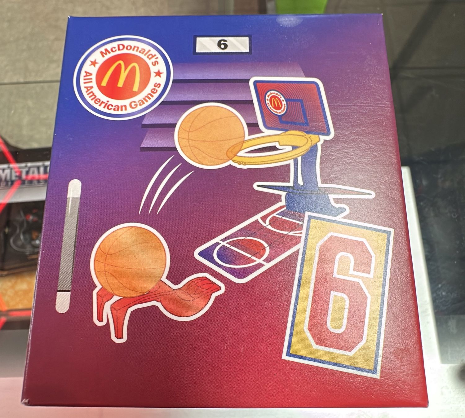 McDonald's Happy Meal Toys 2025 All American Games #6 Basketball New