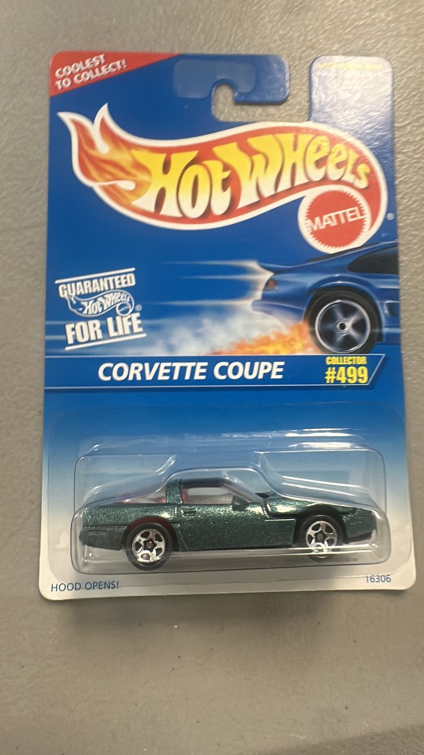 Hot Wheels Corvette C4 Coupe Green