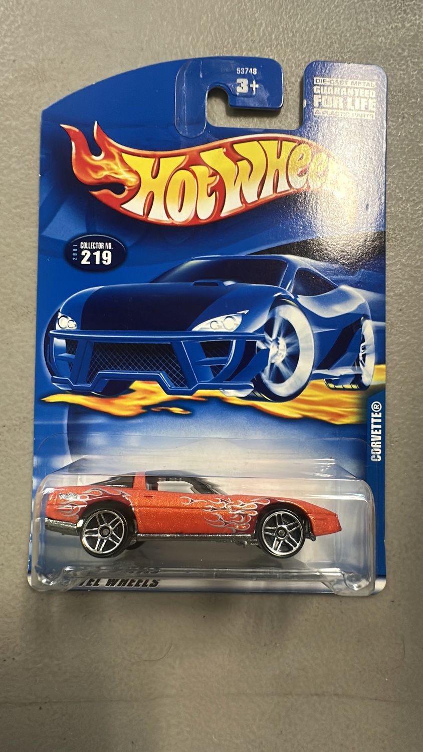 Hot Wheels Corvette C4 Orange