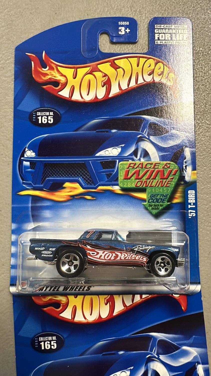 hot wheels ‘57 t-bird