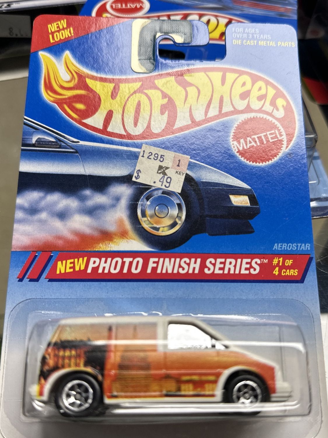1994 Hot Wheels Aerostar van Photo Finish series  #331