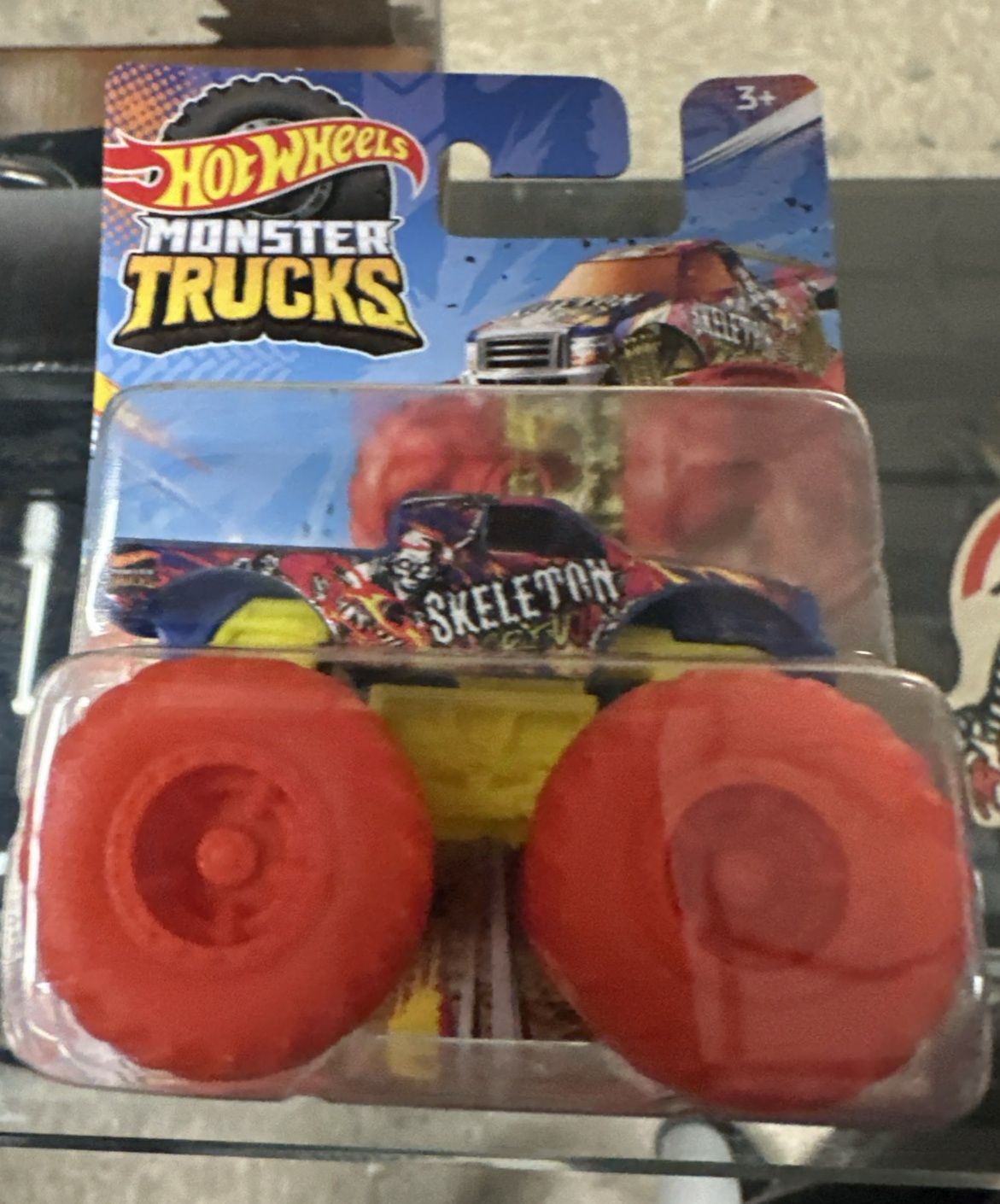 NEW Hot Wheels Mini Monster Trucks Mattel The 909 Skeleton 2023 1:72 Scale VHTF