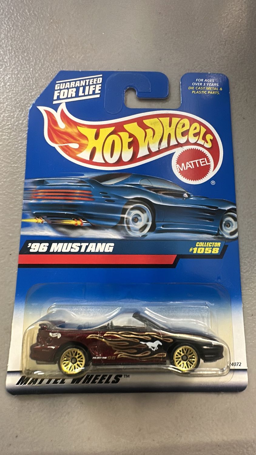 hot wheels ford mustang ‘96 GW