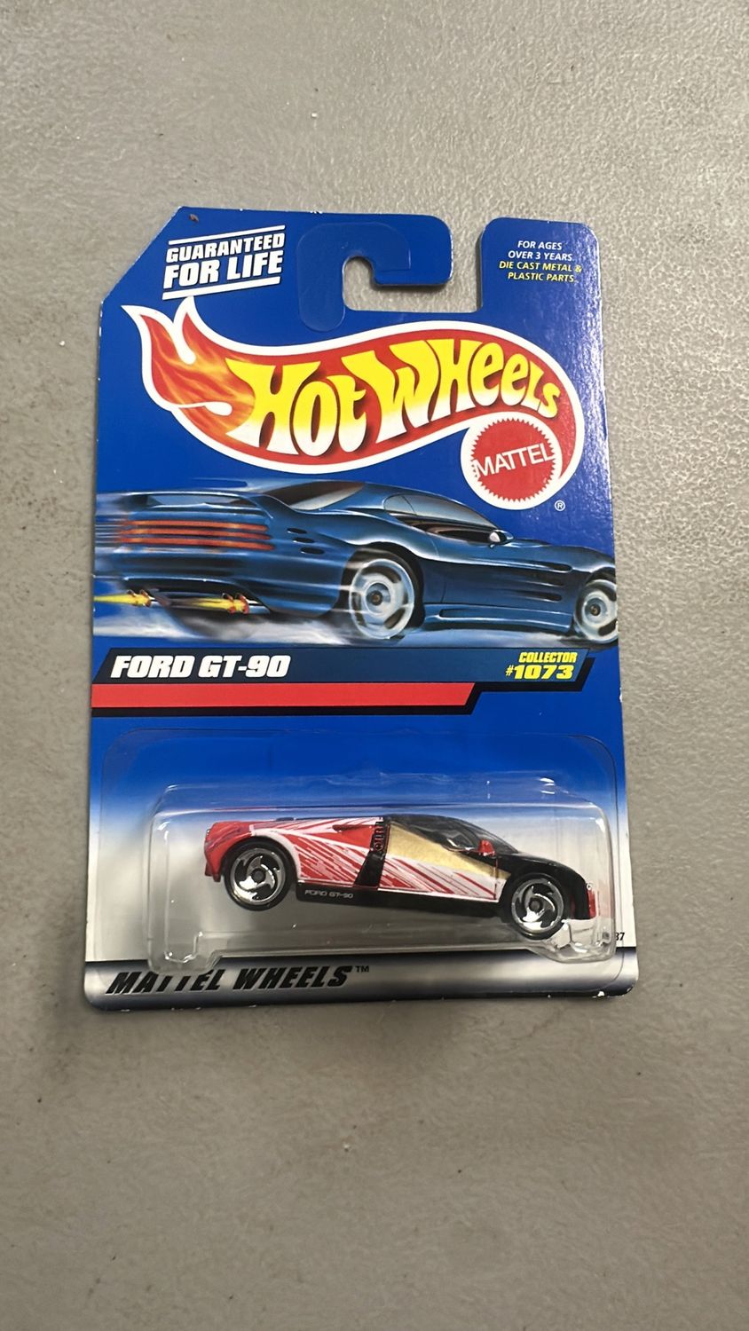 Hot Wheels Ford Gt-90 Red