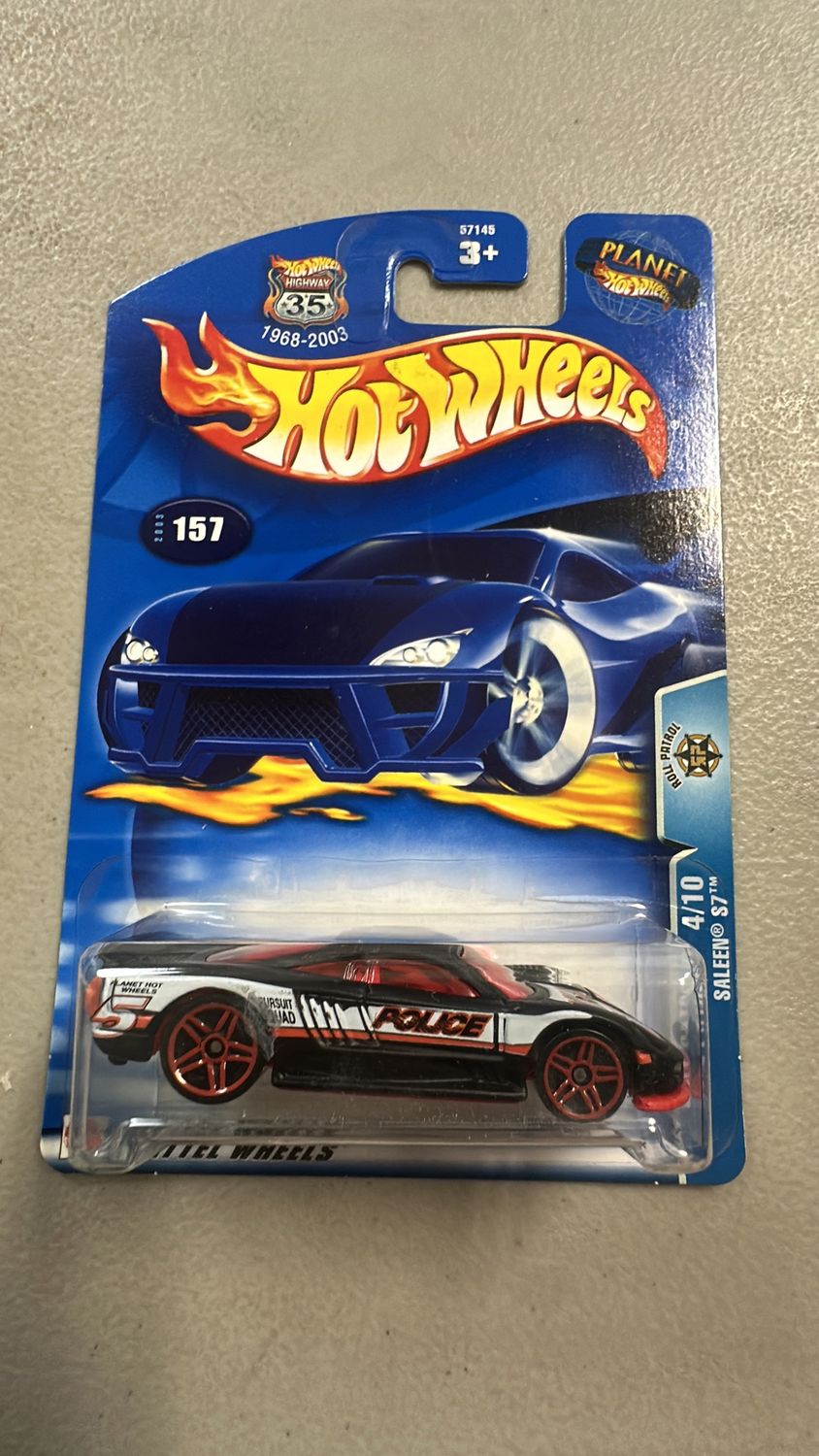 Hot Wheels Police Saleen S7