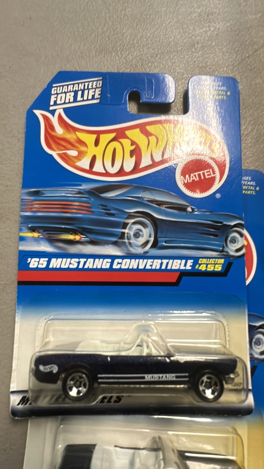 hot wheels 65 mustang convertible