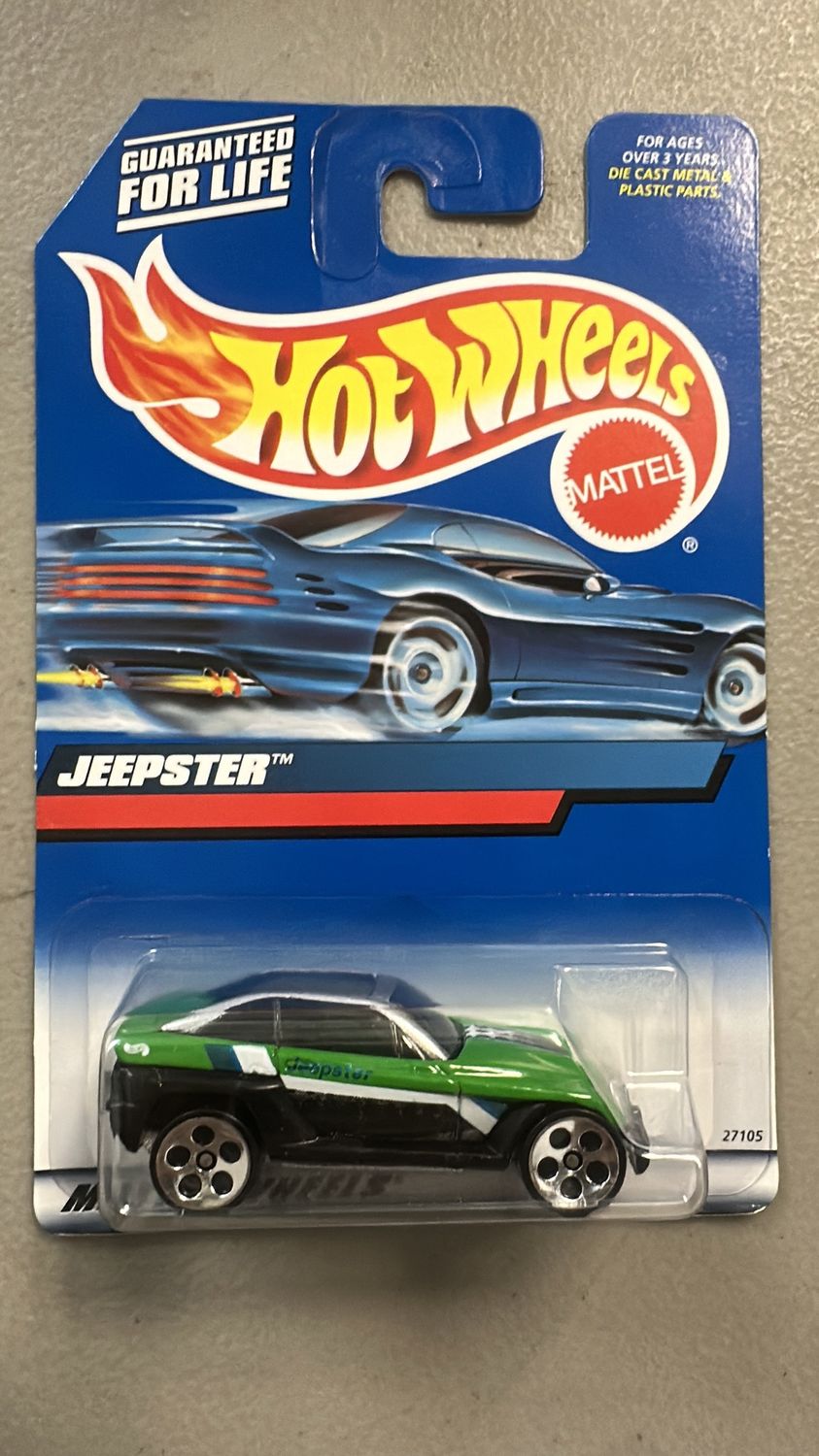 Hot Wheels Jeepster Green
