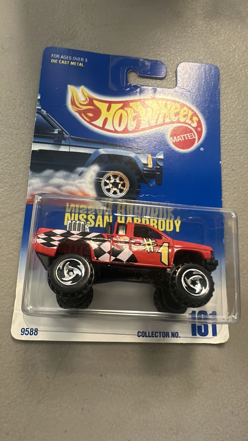 hot wheels nissan hardbody 