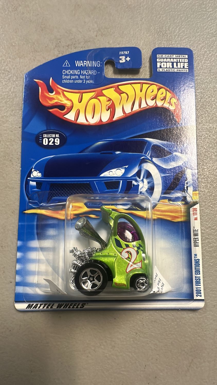 Hot Wheels Hyper Mite Green