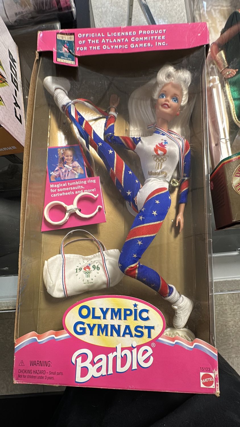 Olympic gymnastics, Barbie