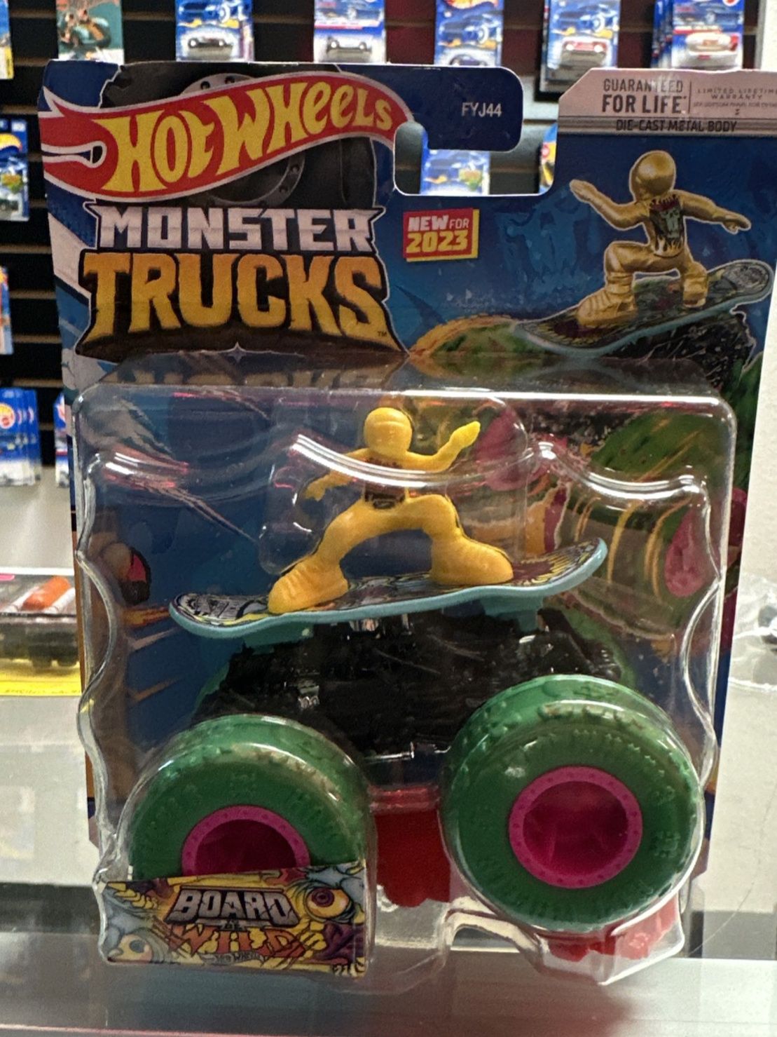 Hot Wheels Monster Trucks Rad To The Bone 1:64 Scale Vehicle 2023 Ages 3+