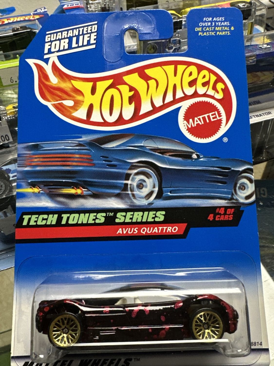 Hot Wheels- Avus Quattro - Tech Tones Series #4/4 - Collector #748 - #18814