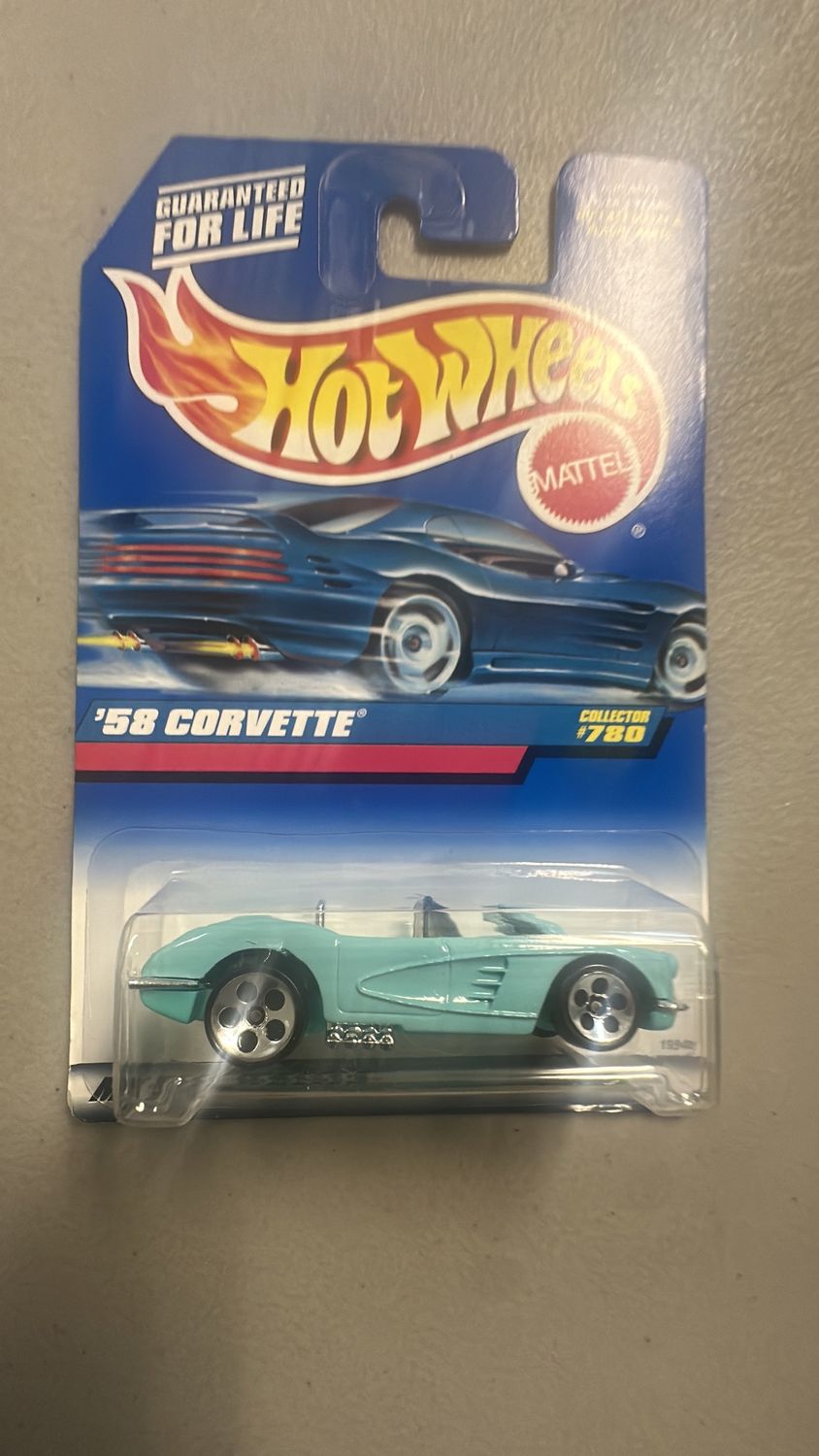 Hot Wheels ‘58 Corvette Blue