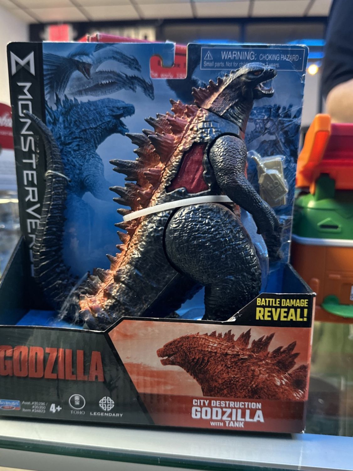 Monsterverse Godzilla: City of Destruction Godzilla Action Figure