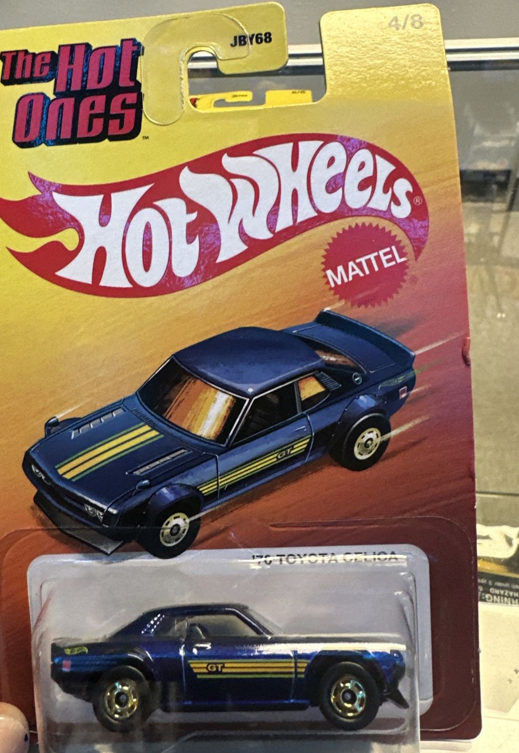 2025 HOT WHEELS The Hot Ones- ‘70 Toyota Celica Blue #4 -