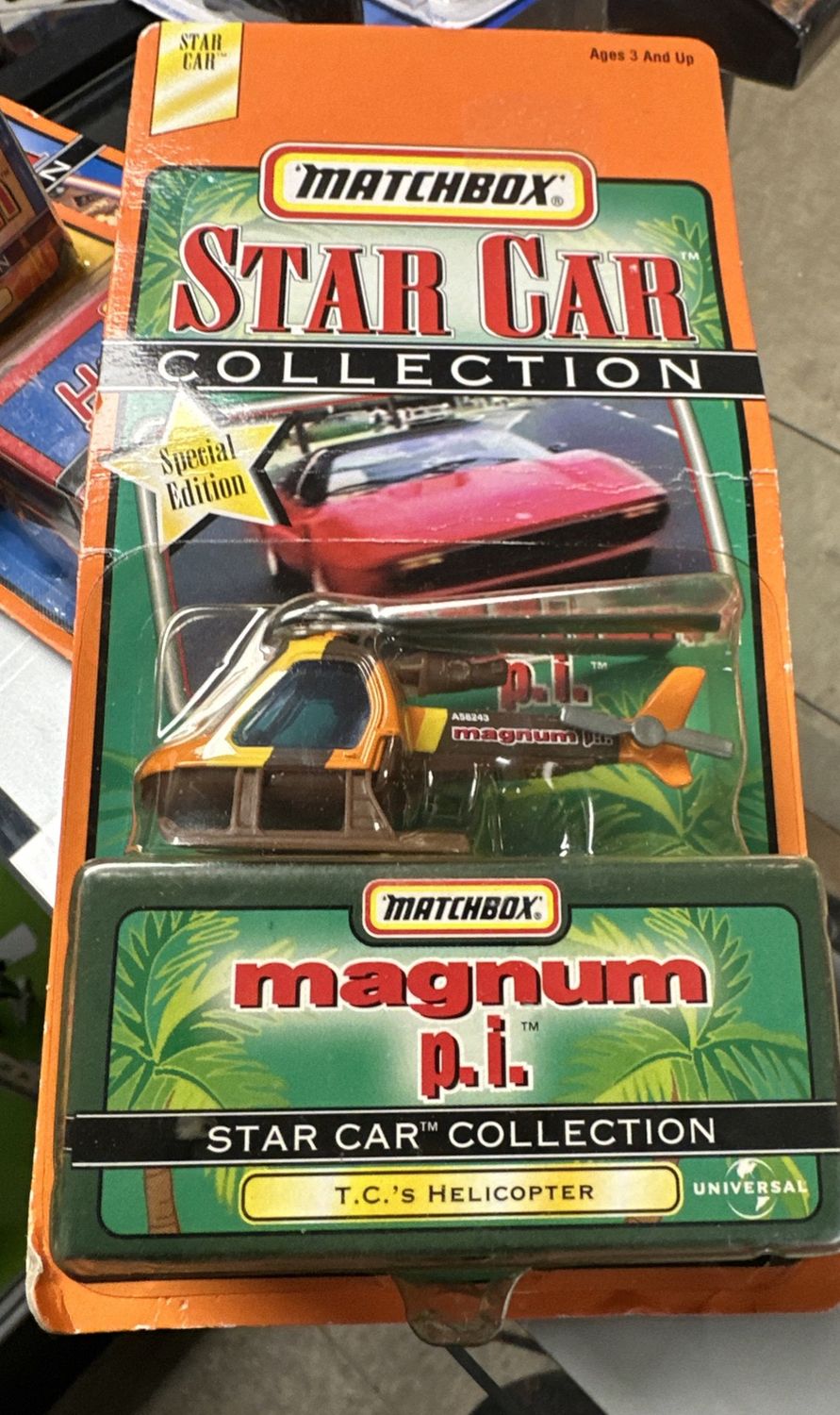 VINTAGE MATCHBOX STAR CAR COLLECTION Magnum p.i. T. C.'s Helicopter
