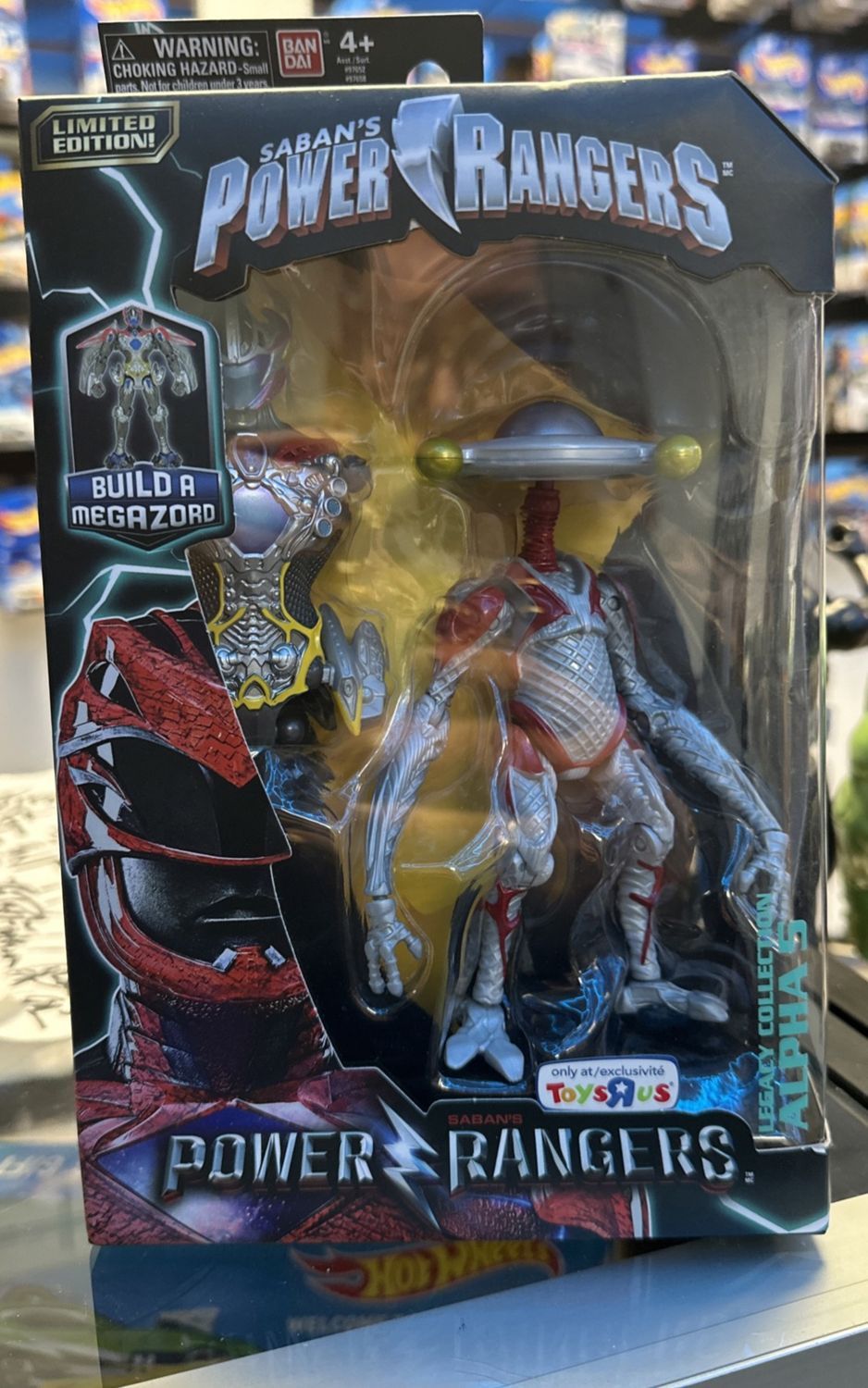 POWER RANGERS Legacy Collection Alpha 5 TOYS R US Exclusive BAF Megazord NEW 17