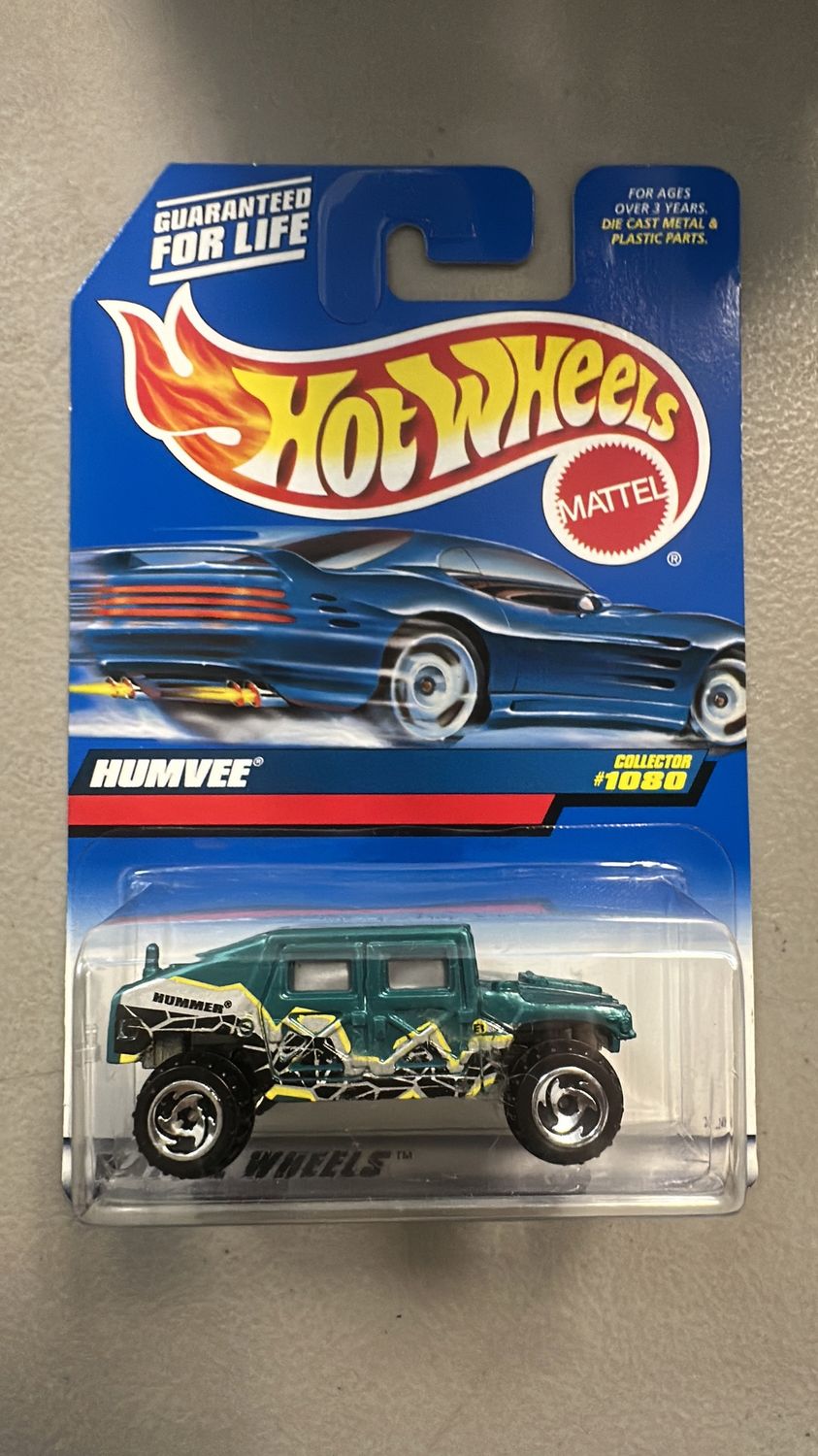 Hot Wheels Humvee Green Snake