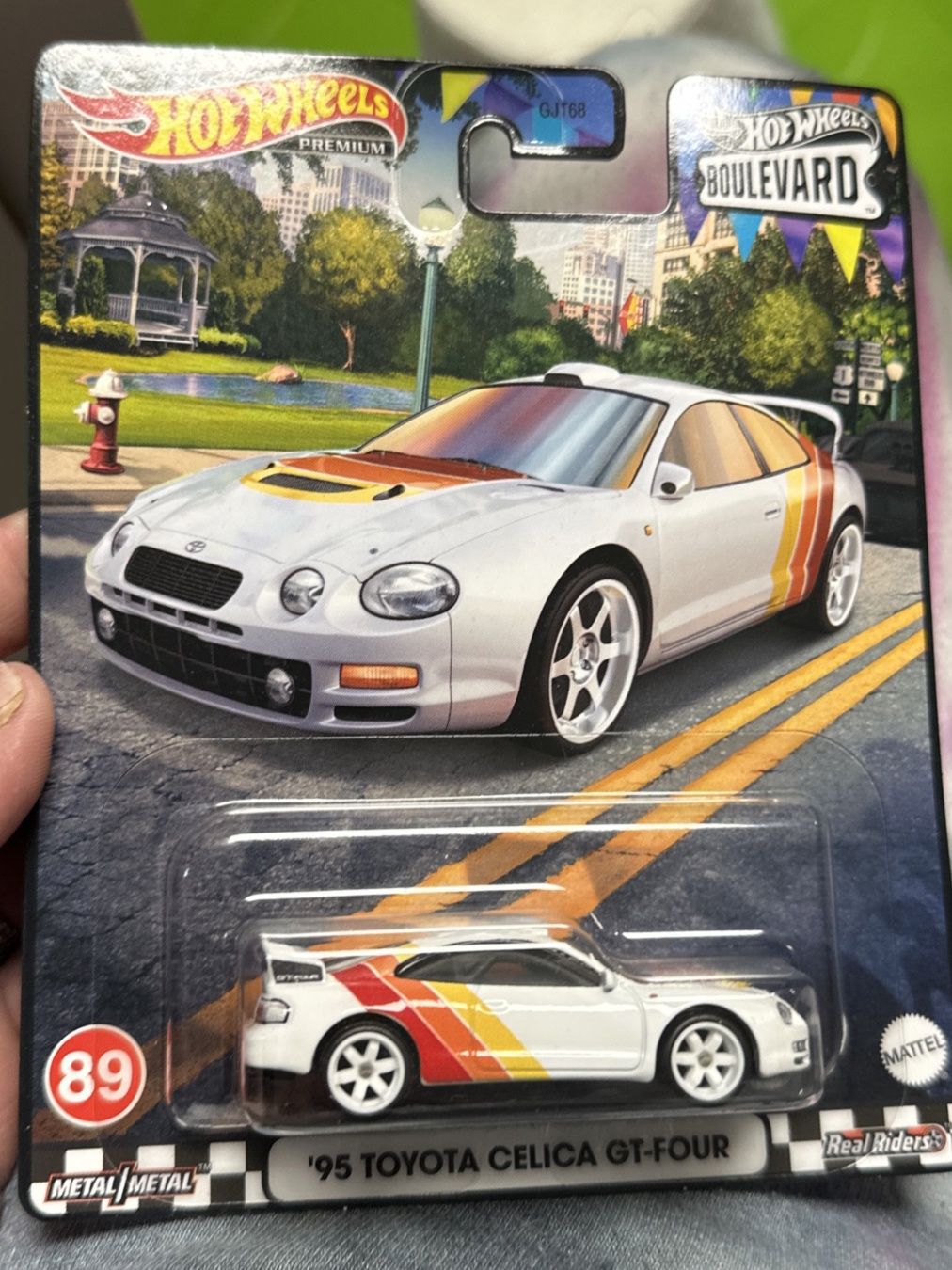 Hot Wheels Premium Boulevard '95 Toyota Celica GT-Four #89 (M42)
